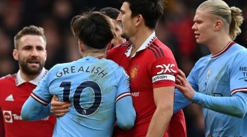 ديربي مانشستر، مواجهة ناريه بين السيتي واليونايتد في الدوري الإنجليزي