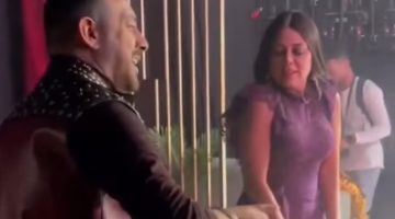 رقصة مبهجة، رانيا يوسف تحتفل بنجاح “حاوريني يا كيكي” مع دياب في لحظات ساحرة (فيديو)