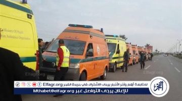 أصابة 5 أشخاص فى حادث تصادم سيارة أجرة بطريق دار السلام بسوهاج