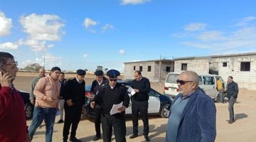 إزالة إشغالات وتعديات على الأراضى الواقعة تحت ولاية جهاز القطاع الثالث للساحل الشمالى الغربي