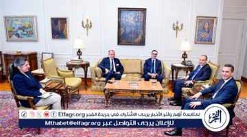 بدر عبد العاطي يستقبل وزير الاستثمار والتجارة الخارجية ورئيس جهاز التمثيل التجاري