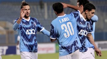 بيراميدز يتعادل سلبيا مع المصرى البورسعيدي فى الشوط الأول بالدورى
