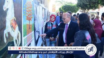 تربية نوعية تفوز بالمركز الأول على مستوى جامعة سوهاج بمهرجان “فكرة ولون”