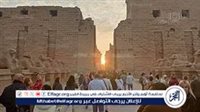 تعامد الشمس على قدس الأقداس بمعبد الكرنك: ظاهرة فلكية تعلن الانقلاب الشتوي