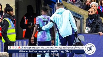 تفاصيل إصابة ساكا ومدة غيابه عن الملاعب