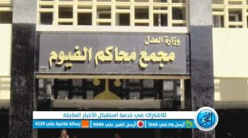جنايات الفيوم تنظر جلسة محاكمة المتهم بقتل جارة لخلافات الجيرة بالفيوم