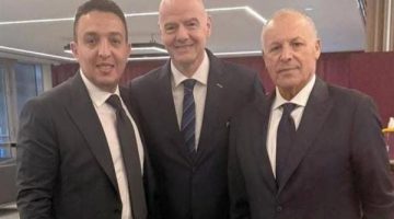 رئيس فيفا يؤكد ثقته في تطور الكرة المصرية على يد أبوريدة ومجلسه
