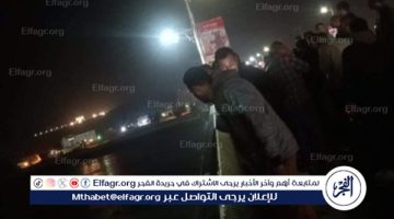 شاب يلقي بنفسه في نهر النيل بالمنيا في ظروف غامضة