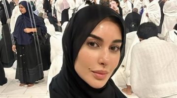 صورة.. ياسمين صبري تؤدي مناسك العمرة
