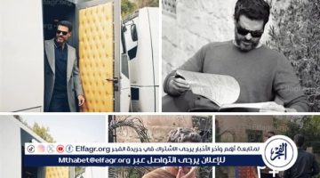 طارق صبري يخطف الأنظار بأحدث ظهور له