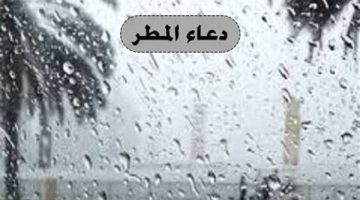 فضل الدعاء في أوقات المطر