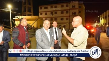 محافظ أسيوط يتفقد الحملة الميكانيكية بالوحدة المحلية لمركز صدفا