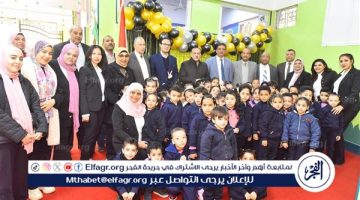 محافظ أسيوط يفتتح روضة النصر الرسمية لغات بحي شرق