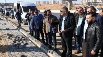محافظ الجيزة يتفقد أعمال التطوير بمحيط المتحف الكبير والطرق المؤدية إليه
