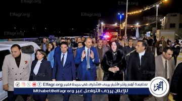 محافظ سوهاج يفتتح المرحلة الثانية من تطوير وتوسعة الكورنيش الغربي