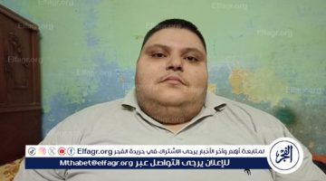 محمود وزنة 205 كيلو ومحتاج عملية ب 95 ألف جنيه