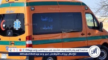 مصرع شخص ونجله وإصابة زوجته وابنه الثاني في حادث سير مروع بالفيوم