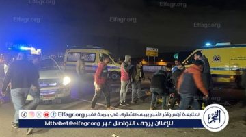 مصرع صيدلى وإصابة 3 أشخاص بحادث انقلاب سياره بطريق الصحراوي الغربي بسوهاج