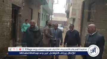 ممر شرفي لتكريم مدير مدرسة في بني سويف بعد بلوغه سن المعاش