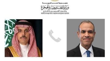 هاتفيا.. وزير الخارجية ونظيره السعودي يبحثان الأوضاع في سوريا