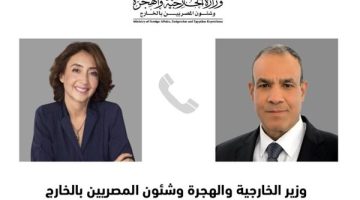 وزير الخارجية والهجرة يتلقى اتصالًا من رئيسة مؤسسة “آنا ليند” للحوار بين الثقافات