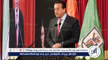 وزير الصحة يسرد قصة نجاحه في عيد العلم بجامعة القاهرة
