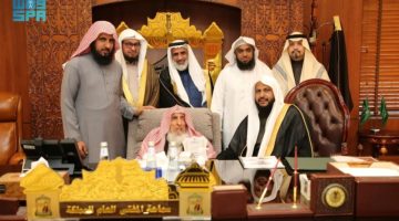 مفتي عام المملكة يستقبل رئيس مجلس إدارة جمعية ساعد القانونية لخدمة الأرامل والأيتام