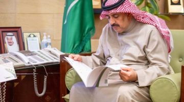 وكيل إمارة منطقة الرياض يستقبل المدير التنفيذي لجمعية خيرات لحفظ النعمة