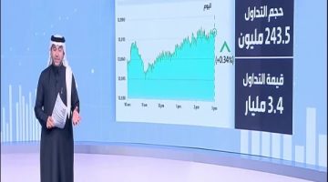مؤشر “تاسي” ينهي أولى تعاملات عام 2025 باللون الأخضر كاسبا 40 نقطة