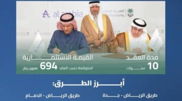 توقّيع عقد بـ 694 مليون ريال للإعلانات الخارجية على الطرق بين المدن