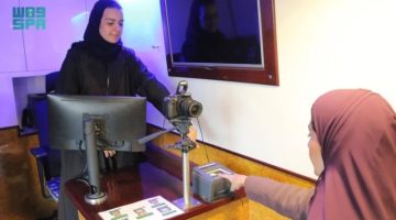 الأحوال المدنية تخدم زوّار “ربيع النعيرية”