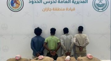 القبض على (4) مخالفين لتهريبهم (210) كجم من القات بـ”الدائر”