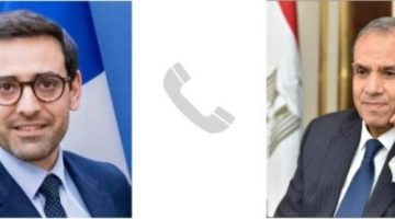 وزير خارجية مصر يبحث مع نظيره الفرنسي القضايا الإقليمية