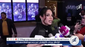نسرين أمين لـ الفجر الفني:” بحاول يكون كل دور بقدمه مختلف عن اللى قبله والعمل مع محمد سعد شرف كبير