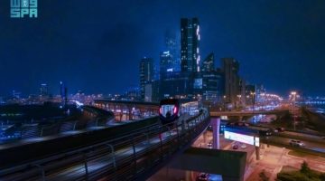 أمطار الليل تحوِّل الرياض إلى لوحة بانوراميَّة