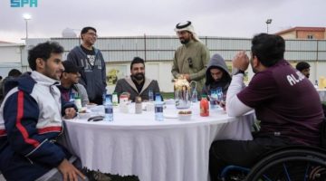 سفرة رمضانية تجمع لاعبي «الإعاقة» وذويهم