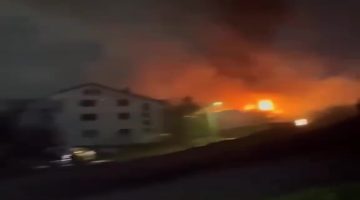 بالفيديو.. 50 قتيلاً بحريق في مقدونيا الشمالية