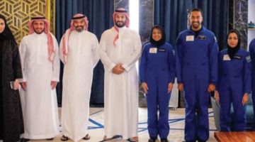 إصرار ولي العهد يقود السعوديين إلى الفضاء