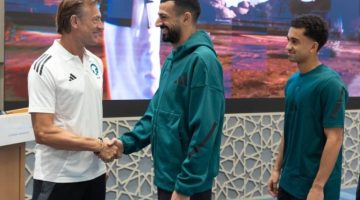 انتظام لاعبي الأخضر في معسكر الرياض