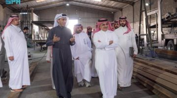 نائب وزير الصناعة يبحث تحديات التوسّع والنمو خلال زيارته منشآت صناعية بالرياض