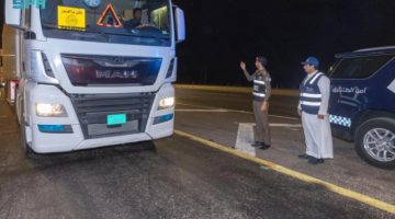 هيئة النقل: حجز 5 شاحنات أجنبية مخالفة وتغريمها 50 ألف ريال