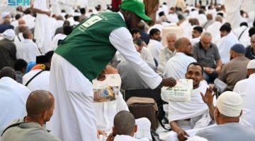 10 ملايين وجبة إفطار بالحرمين في نصف رمضان