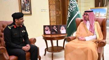 الأمير سعود بن جلوي يستقبل مدير إدارة دوريات الأمن بجدة