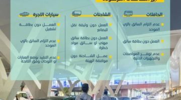ارتفاع معدل امتثال أنشطة النقل في مكة المكرمة إلى 91%