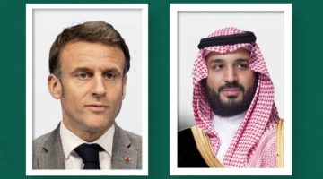 ولي العهد والرئيس الفرنسي يبحثان هاتفيًا تطورات الأحداث في المنطقة