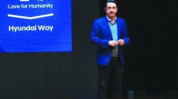 رئيس شركة هيونداي موتور والرئيس التنفيذي خوسيه مونوز يعقد اجتماعًا عامًا مع الموظفين في مركز ناميانج للبحث والتطوير
