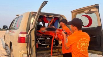 إنقاذ طفل من الغرق أثناء ممارسة السباحة بقطاع القحمة