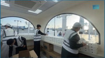 وقف خير المدينة يقدم أكثر من (1.4) مليون وجبة إفطار وسحور