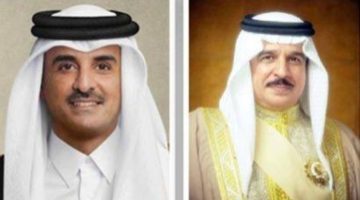 أمير قطر وملك البحرين يناقشان القضايا الإقليمية والدولية (هاتفيًا)