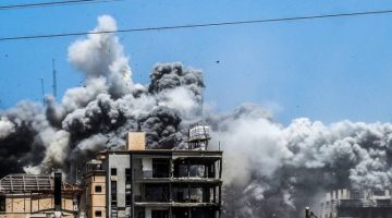 استشهاد (5) فلسطينيين في قصف إسرائيلي على مدينة رفح